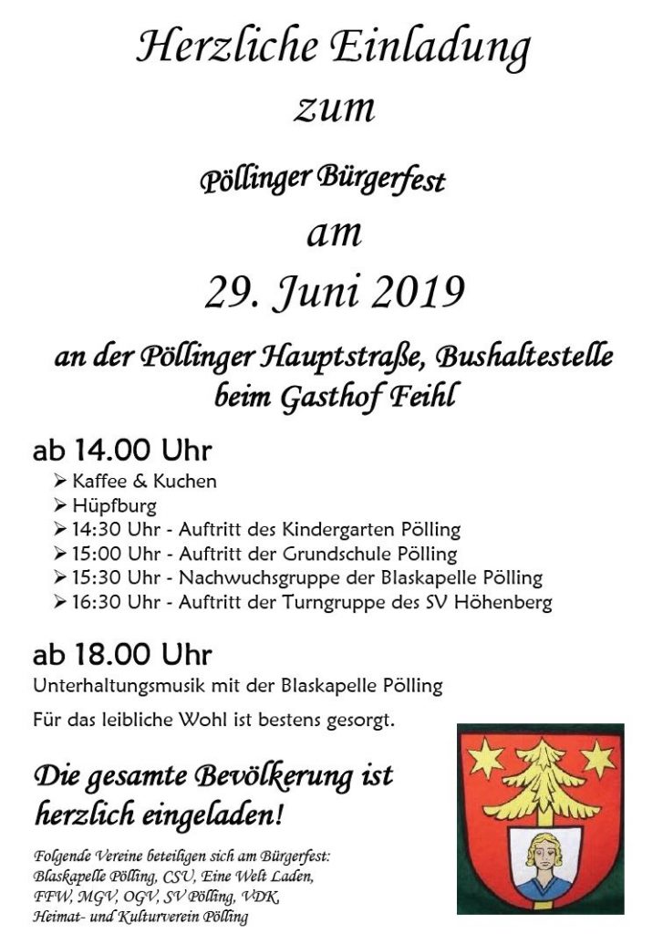Pöllinger Bürgerfest